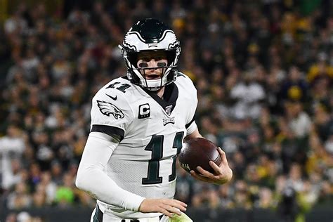 Carson Wentz is on pace for a very good season - Bleeding Green Nation