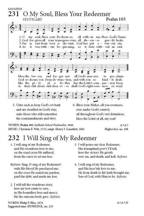 I Will Sing Of My Redeemer - Hymnary.org