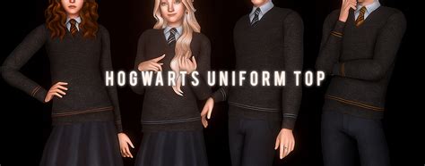 The Sims 4 Hogwarts Uniform For Children