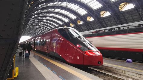 Italo Alstom AGV 575 at Milano Centrale : trains