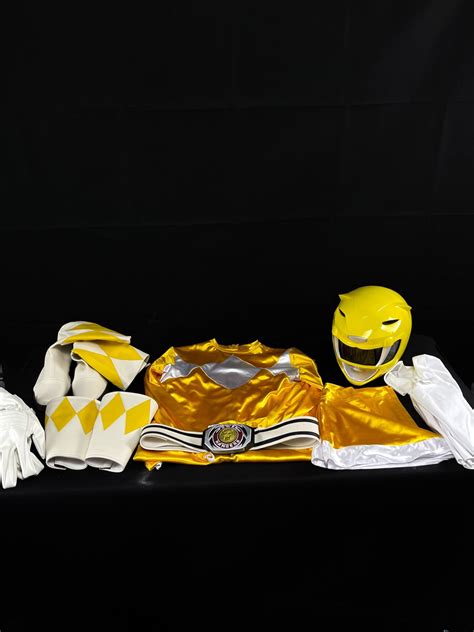 Tiger Ranger – Zyuranger yellow – MMPR Yellow Cosplay Costume ...