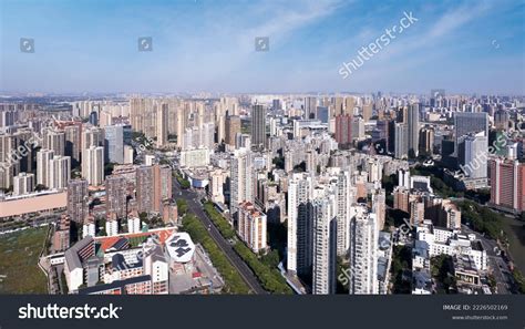 Aerial Photography Wuxi City Skyline Stock Photo 2226502169 | Shutterstock