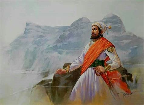 Chhatrapati Shivaji Maharaj The Founder Of Modern Administration - Shivaji Maharaj Painting ...