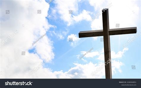 Jesus Christ Cross Easter Resurrection Concept Stock Photo 2246564851 ...