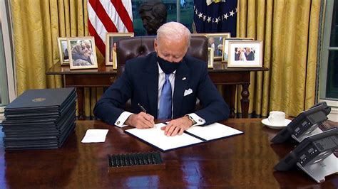 Biden Signs Executive Orders on Environment, Immigration, Civil Rights ...