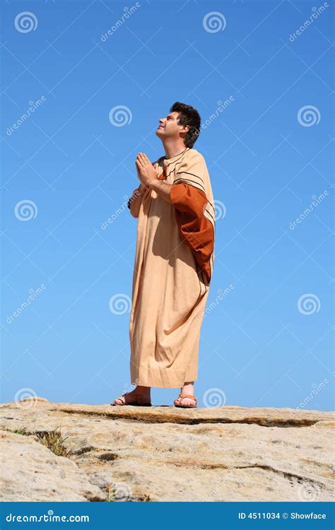 You are My Rock and Salvation Stock Photo - Image of person, robe: 4511034