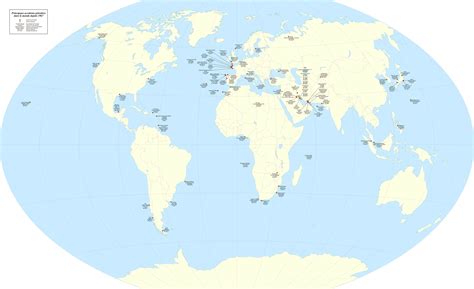 Oil Spills World Map