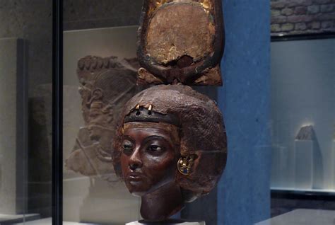 Queen Tiye | Portrait Head of Queen Tiye with a Crown of Two… | Flickr