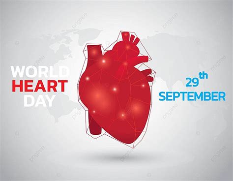 World Heart Day Poster World Heart Day World Vector, Poster, World Heart Day, World PNG and ...