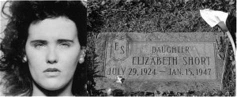 Elizabeth "Black Dahlia" Short and Primary Detective Assigned to Solve Her Murder Share Birthday ...