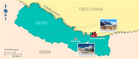 Nepal Tibet Maps, Travel Maps of Nepal and Tibet