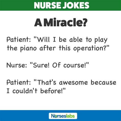 20 Nurse Jokes So Funny They'll Make You Laugh out Loud - Nurseslabs