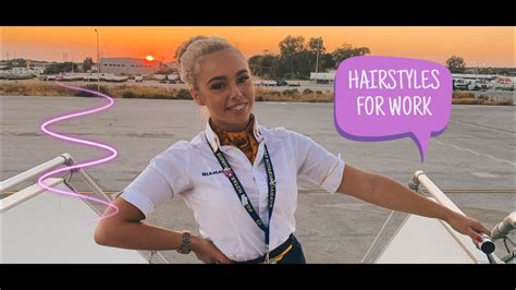 CABIN CREW HAIRSTYLES - YouTube