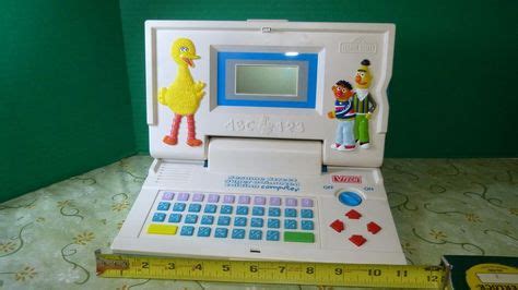 Sesame Street (1992) Super Animated Talking Computer 8 Cartridges WORKS FREESHIP #VTech ...