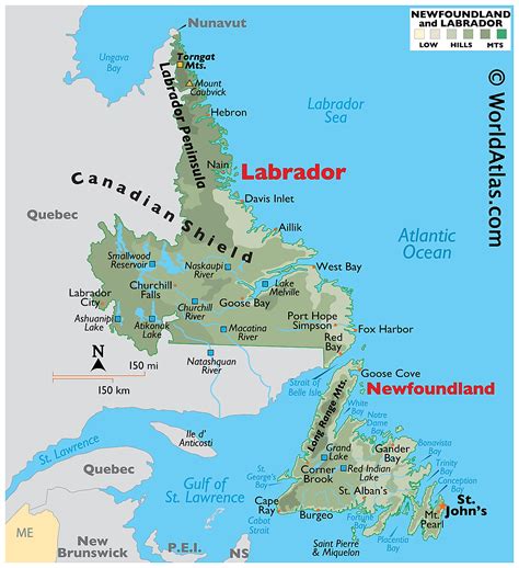 Newfoundland and Labrador Maps & Facts - World Atlas