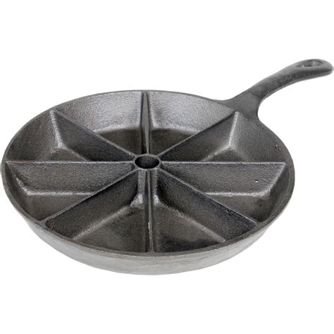 Cajun Classic 9-Inch Unseasoned Cast Iron Wedge Pan Skillet - GL10496B ...