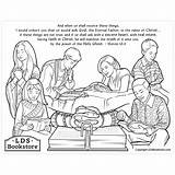 Lds Family Coloring Pages sketch template