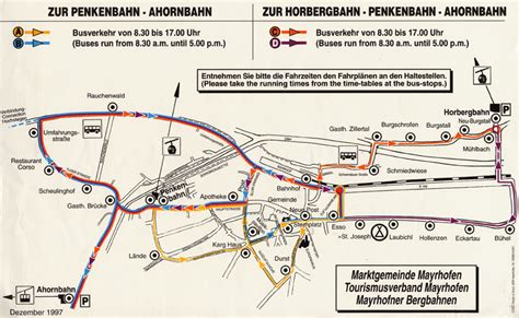 Maps of Mayrhofen ski resort in Austria | SNO