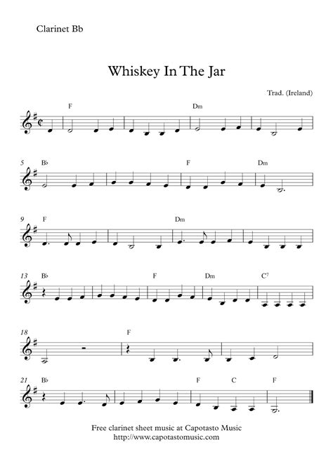 Free Sheet Music Scores: O Christmas Tree (O Tannenbaum), Free - Free Printable Clarinet Music ...