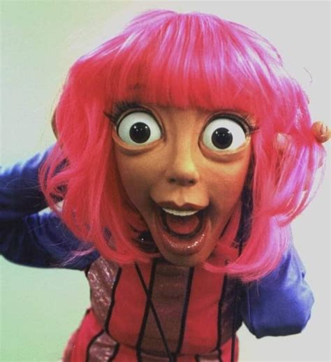 Og concept puppet of Stephanie for Lazy Town : r/oddlyterrifying