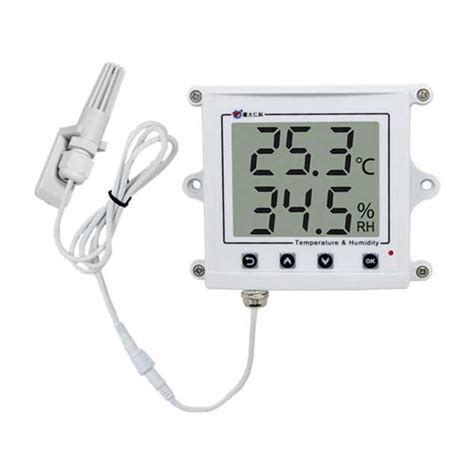 Best lcd temperature humidity sensor for wall mount - Renke