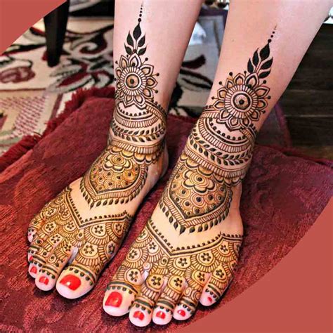 25 Fabulous Foot Mehndi Designs for Your Next Event - Folder