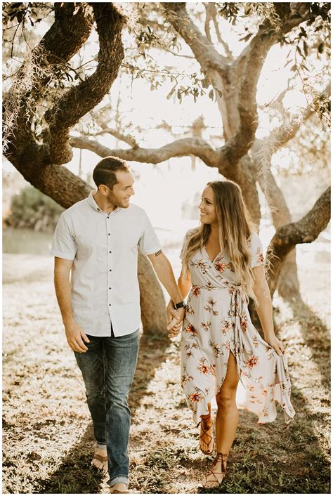 Port Saint Lucie Botanical Gardens Couples Photos - Meagan Puett