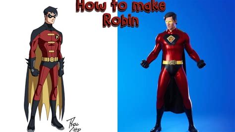 " How To Make Robin " | Fortnite - YouTube