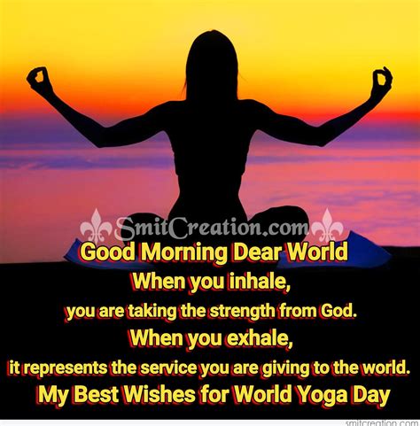 Yoga Day Wishes Images - Animaltree