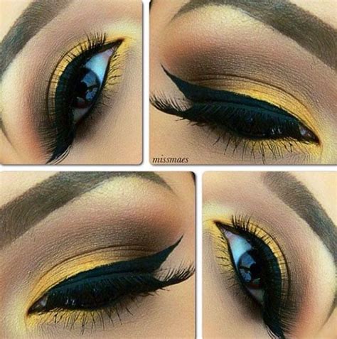 Eye Makeup | Eyeshadow | Makeup, Yellow eyeshadow, Eye makeup