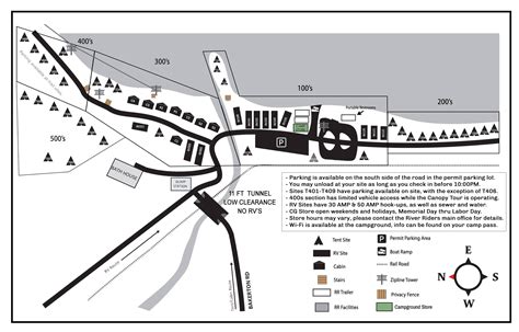 Campground Map - Harpers Ferry Campground - River Riders