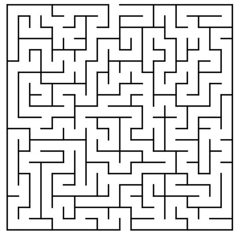 Easy Printable Mazes