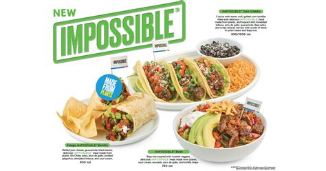 Baja Fresh Adds Impossible Foods to Menus Nationwide