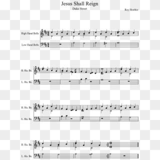 Jesus Shall Reign Sheet Music Composed By Roy Hoobler - Round Up Sam Spence Trumpet, HD Png ...