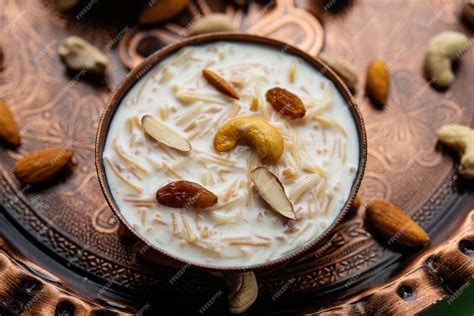 Free Photo | Semiya payasam or shewai or sewai khir or seviyan kheer is ...