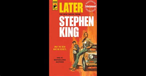 New Stephen King crime novel 'Later' to be published in March