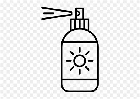 Sun Ointment Free Icon - Sunscreen Spray Clip Art - Free Transparent PNG Clipart Images Download