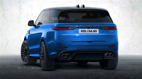 2023 Range Rover Sport SVR Accurately Rendered, Will Have BMW X5 M Power from 4.4L Twin-Turbo