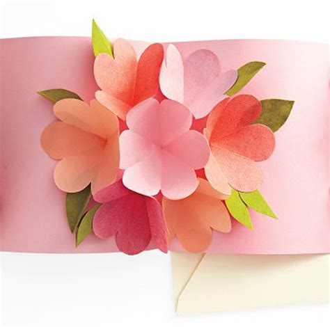 A Spoonful of Sugar: Pop-up Flower Card