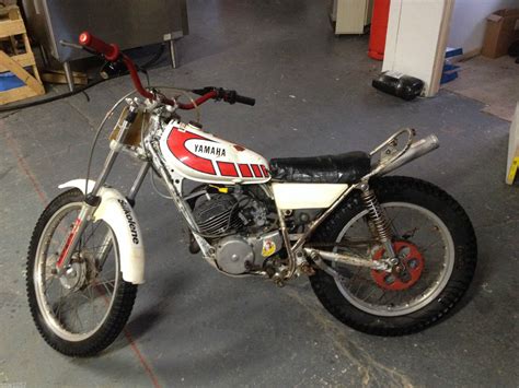 Yamaha TY 175 D Twin Shock Running Project Trials 1974 ? Classic Enduro