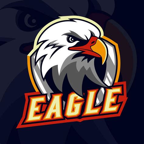 Eagle mascot logo 24596442 Vector Art at Vecteezy