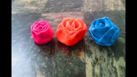 How to make a flower with PLAY-DOH (Very Easy) - YouTube