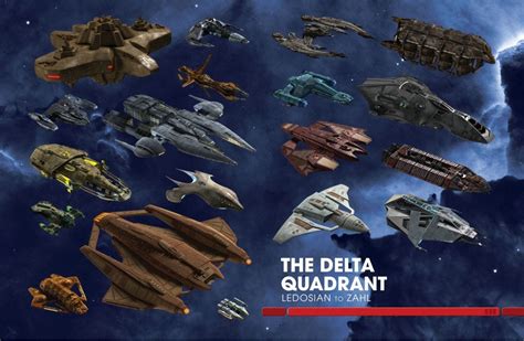 Explore Delta Quadrant Star Trek Ships