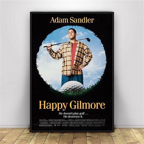 Happy Gilmore Movie Poster Wall Painting Poster Print Wall Art Home ...