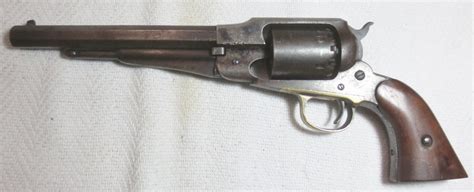 C3 Civil War Remington New Model percussion revolver, 5th Illinois Cavalry range - Battleground ...