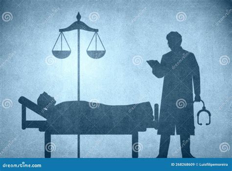 Medical Ethics and Medical Deontology - Conceptual Illustration Stock ...