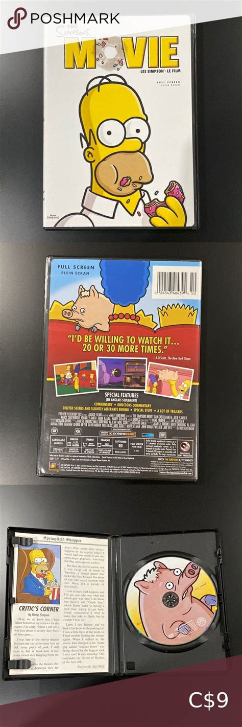 The Simpsons Movie - DVD | The simpsons movie, The simpsons, Simpson