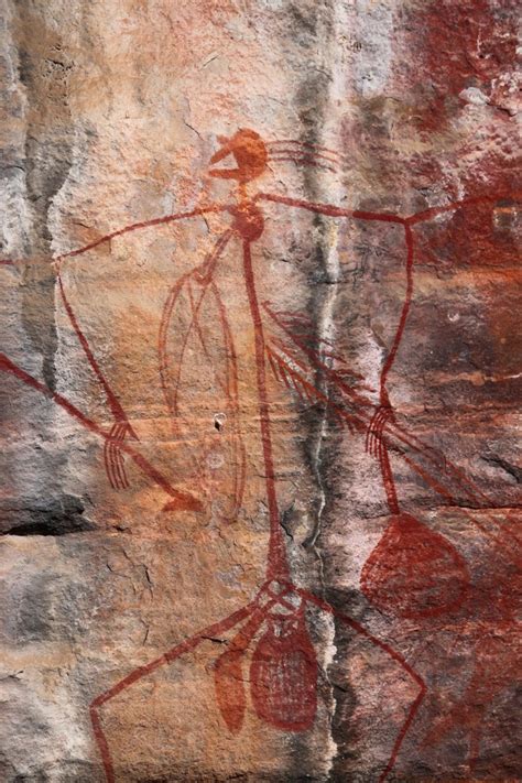 Kakadu Rock Painting, Aboriginal (unknown), Rock Painting, c. 30,000-10,000 BC : r/Art