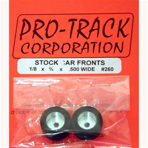 PROTRACK 1/8 X 3/4 fronts PRO260 | slotcarhotrod