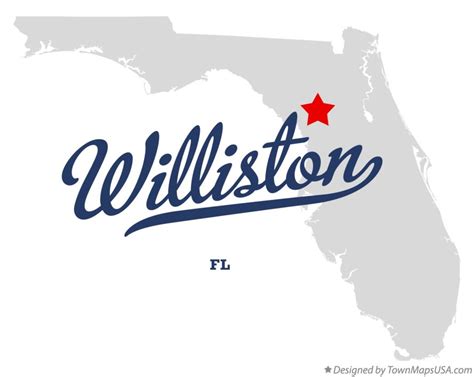 Map of Williston, FL, Florida